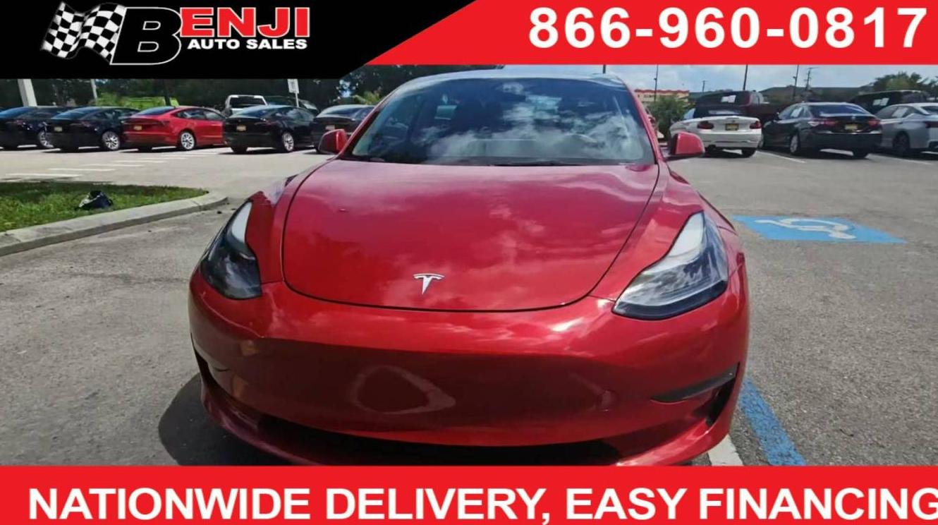 TESLA MODEL 3 2022 5YJ3E1EA4NF190044 image